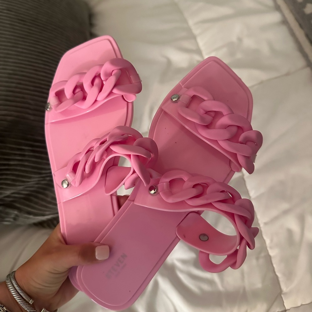 Steven New York trena chain sandals